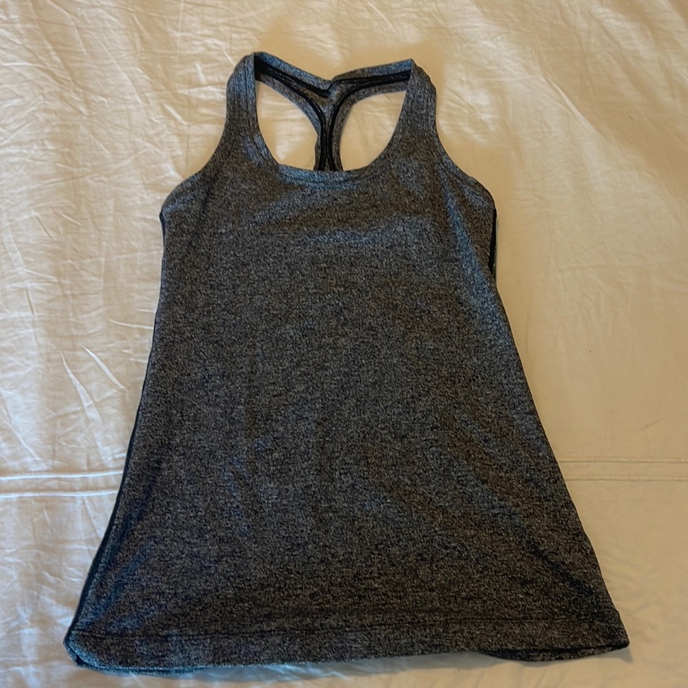 Heather Lululemon Racerback Tank 6/8